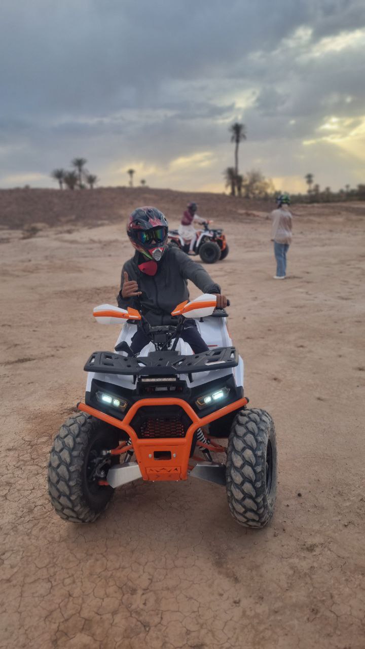 Group of quad riders